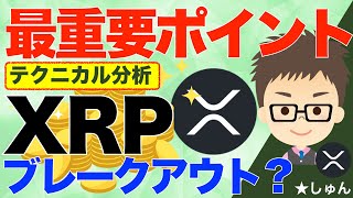 最重要ポイント！リップル（XRP）テクニカル分析！ブレークアウトしているのか？