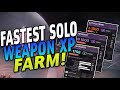 This SOLO WEAPON XP Farm is WAY BETTER than SHURO CHI! BEST Weapon XP Farm in Destiny 2 Lightfall!