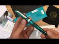 Platinum 3776 Century Kumpoo Fountain Pen Unboxing and Writing Sample