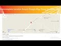 autocomplete location search Using google Maps JavaScript Api || smarty php