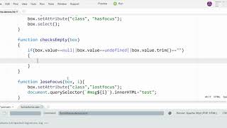 JavaScript - Check Input for Empty