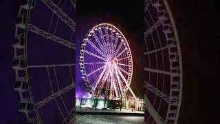 Festive lights and winter nights at Old Port Montreal, 2024#ChristmasInMontreal#WinterWonderland2024