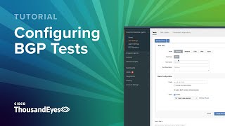 Configuring BGP Tests