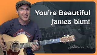 You're Beautiful by James Blunt | Easy Guitar