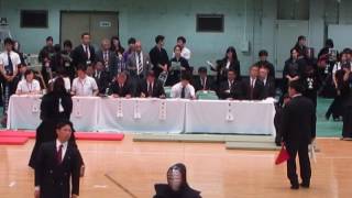 【H28第50回全日本女子学生剣道選手権・2回戦】佐々木（筑波大）×三浦（福岡大）