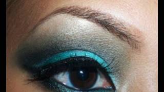 Dramatic Teal Smokey St. Patty's Day Look - 120 Palette