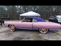 Georgia Top 5 Donk, Streetwhipz Killer Combo Twin Turbo 71' Impala Convertible on Rose Gold 26s