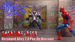 Extreme Sets Deranged Alley 2.0 Pop-Up Diorama Reseña Revisión Review Little Pieces Plastic