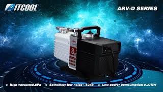 New generation vacuum pump ARV-D series developed by AITCOOL,brushless DC motor and low noise design