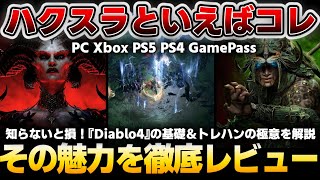 【ハクスラ】初心者向けDiablo4講座！超絶人気作PoE2との違いとは？知らないと損！面白さ＆ヤバいポイント超入門！その魅力を徹底レビュー【Diablo4】