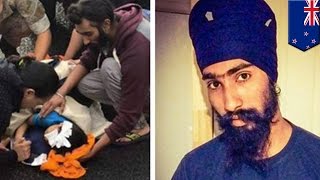 Sikh hero removes turban to save boy hit by car in Auckland, New Zealand - TomoNews