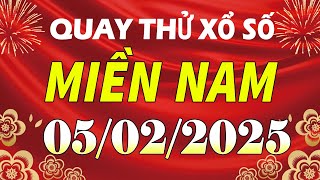 Quay thử xổ số Miền Nam hôm nay ngày 5/2/2025 (xs Đồng Nai, xs Cần Thơ, xs Sóc Trăng)