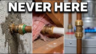 5 Places You Should NEVER Use SharkBite Fittings!