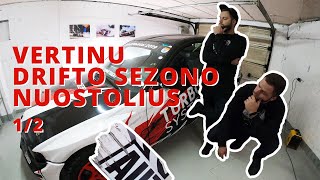 Kaip atrodo DRIFTO AUTOMOBILIS po sezono daužymo? VERTINU NUOSTOLIUS 1 DALIS