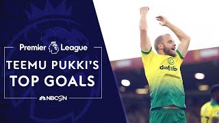Norwich City's Teemu Pukki's top Premier League goals | NBC Sports