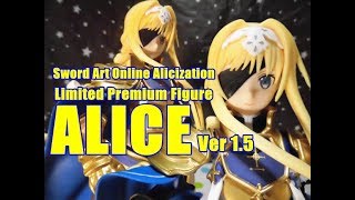 【CRANEKING】Sword Art Online Alicization Limited Premium Figure Alice Ver 1.5【UNBOXING】