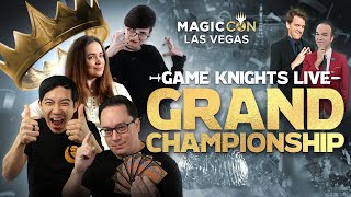 Game Knights Live: GRAND CHAMPIONSHIP | MagicCon Las Vegas | Magic Gathering Commander Gameplay EDH