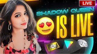 SHADOW QUEEN IS LIVE💖 FREE FIRE LIVE🔥FF LIVE✌VERTICAL STREAM😍#shorts #short #viral #freefire