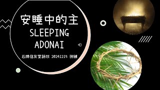 安睡中的主 SLEEPING ADONAI_石牌信友堂兒少詩班\u0026詩班 20241215 排練