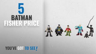 Top 10 Batman Fisher Price [2018]: Fisher-Price Imaginext DC Super Friends Batman Heroes & Villains