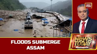 Assam Floods News: New Haflong Station Submerged, Over 4 Lakh People Affected Due To Heavy Rains