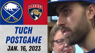 Alex Tuch Postgame Interview vs Florida Panthers (1/16/2023)