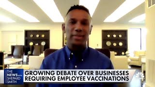 SHRM CEO on growing debate over businesses requiring employee vaccinations
