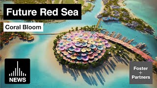 Future Red Sea - Coral Bloom Concept by Foster and Partners