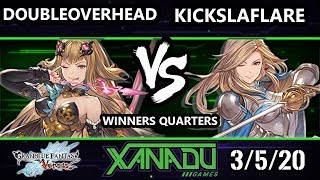 F@X 344 GBFV - DoubleOverhead (Metera) Vs. KicksLaFlare (Katalina) Granblue Fantasy: Versus Winners