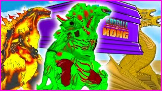 Rescue All Family GODZILLA \u0026 KONG, GODZILLA EARTH - Coffin Dance Song (COVER)