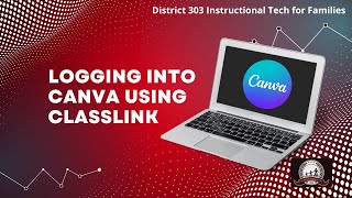 Logging into Canva with Classlink