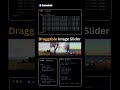 CSS Draggable Image Slider