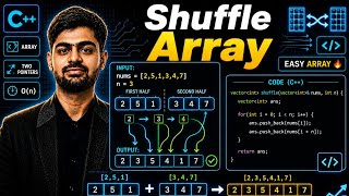 Shuffle the Array | LeetCode 1470 Solution in C++ | Easy Problem