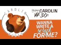 fridays with cardlin 30 wanna write a script for me script writing tips