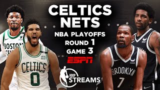 Kevin Durant, Jayson Tatum battle in Brooklyn, Celtics Nets Game 3 preview 🍿 | Hoop Streams
