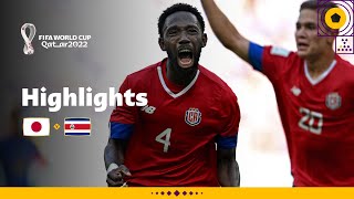 Fuller's strike the difference | Japan v Costa Rica | FIFA World Cup Qatar 2022