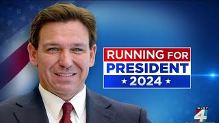 Gov. Ron DeSantis files to officially run for President