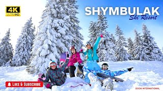 Shymbulak Ski Resort Almaty Kazakhstan 🇰🇿 – Winter Wonderland ⛄