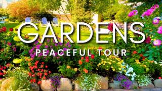 The Peaceful Relaxing Gardens of Mackinac Island | Explore Flower Gardens Trails & Lighthouse