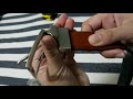 How to cut, trim or shortened reversible leather belt