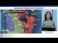 winter forecast update canada’s come and go winter will regroup and return for january