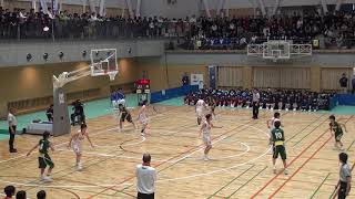 2016ウインターカップ福岡県大会決勝＿東筑紫VS中村