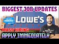 Lowe's is Hiring Freshers🔥 | Latest Jobs 2024 | Today Job Vacancy in Tamil | kaashiv reviews #job