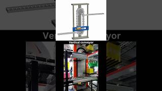 Vertical Conveyor - Easy loading unloading ✅ #cad #solidworks #3ddesign #engineering #conveyor