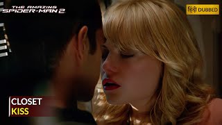 Secret Romance: Peter and Gwen's Kiss and Bold Escape Plan! THE AMAZING SPIDER-MAN 2 | Hindi Dubbed