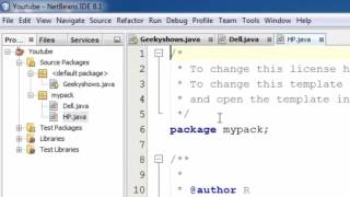 149. Create and Save package for Netbeans User in Java Programming (Hindi)