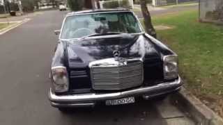 Mercedes Benz 1971 W114  Coupe Classic Restoring Project Up