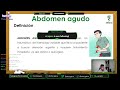 abdomen agudo generalidades y apendicitis chat en twitch link descripción