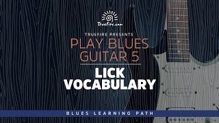 Play Blues Guitar 5: Lick Vocabulary - Intro