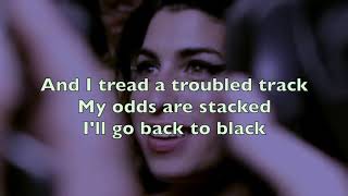 Back to black (Explicit) Amy Winehouse with Lyrics on screen
